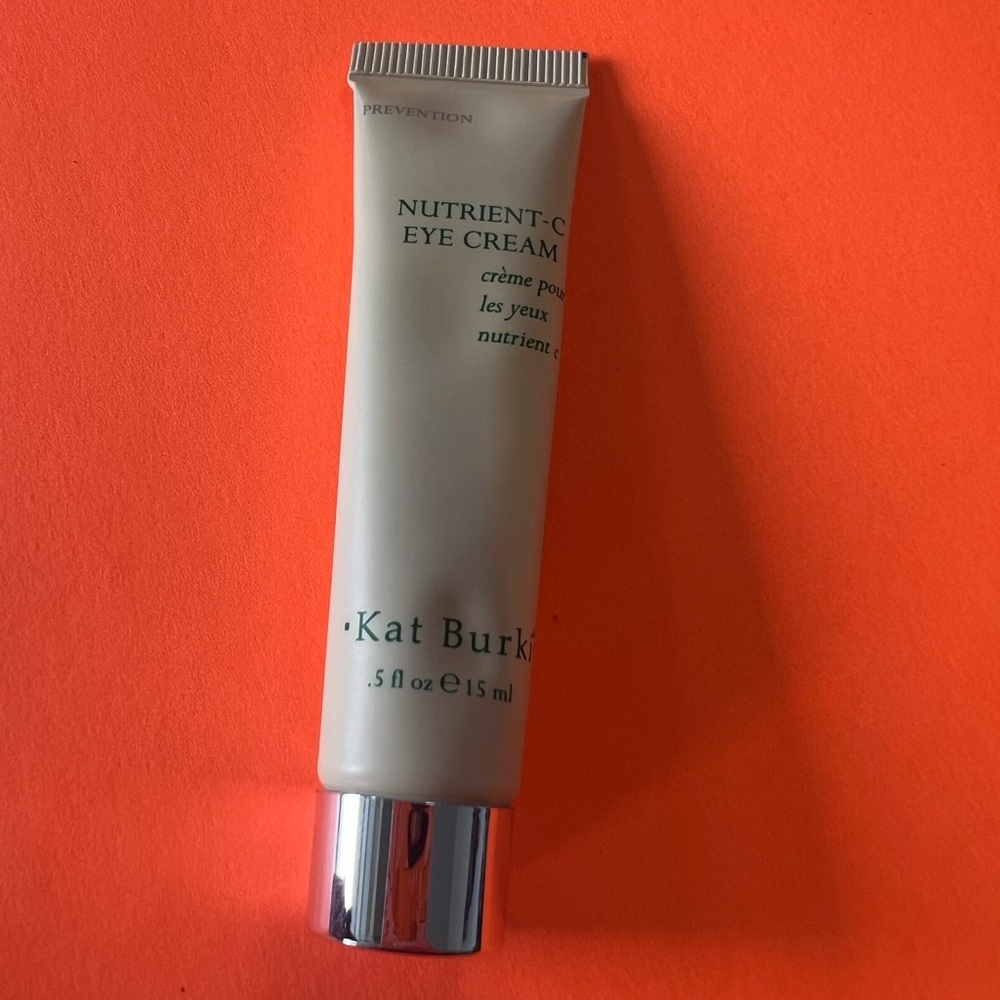 Kat Burki Nutrient C Eye Cream Mini
Sealed new - Travel Size .5 fl oz.